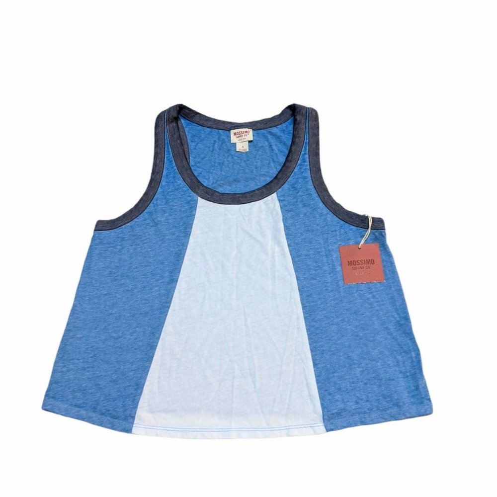 NEW Mossimo Women's  Boxy Crop Tank S